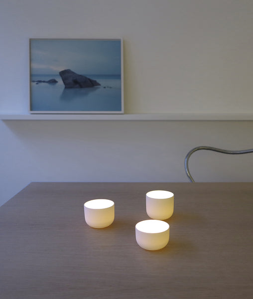 Bowls of Light - Transparent Candle Holders - Made in Scandinavia