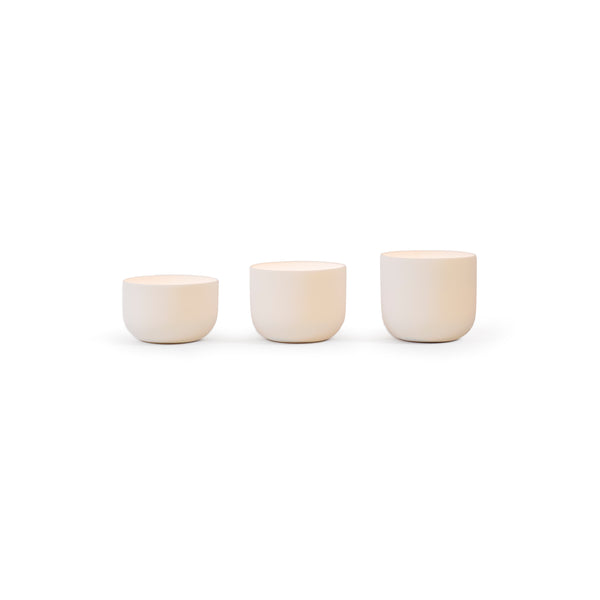 Bowls of Light - Transparent Candle Holders - Made in Scandinavia